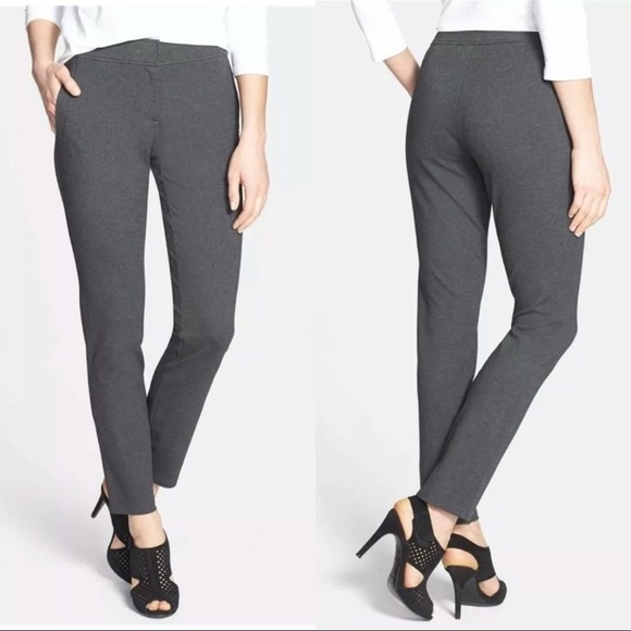 EILEEN FISHER Milano Viscose Knit Slim Pants - Picture 5 of 10